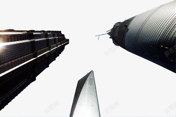 上海陆家嘴大厦png免抠素材_新图网 https://ixintu.com 名胜古迹 旅游风景 著名建筑