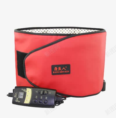 加热护腰带保暖发热敷按摩器png免抠素材_新图网 https://ixintu.com 产品实物 健康 加热按摩器 热疗