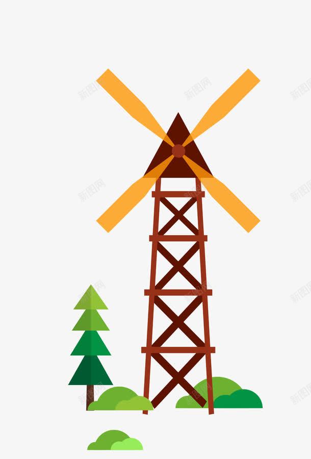 卡通风力发电png免抠素材_新图网 https://ixintu.com 卡通风力发电 发电 矢量风力发电 风力 风力发电 风力发电png