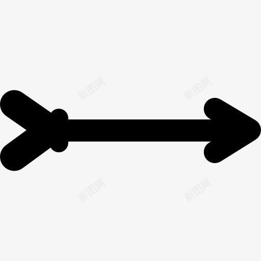 箭头图标png_新图网 https://ixintu.com 奥运会 射箭 弓 武器 箭 运动