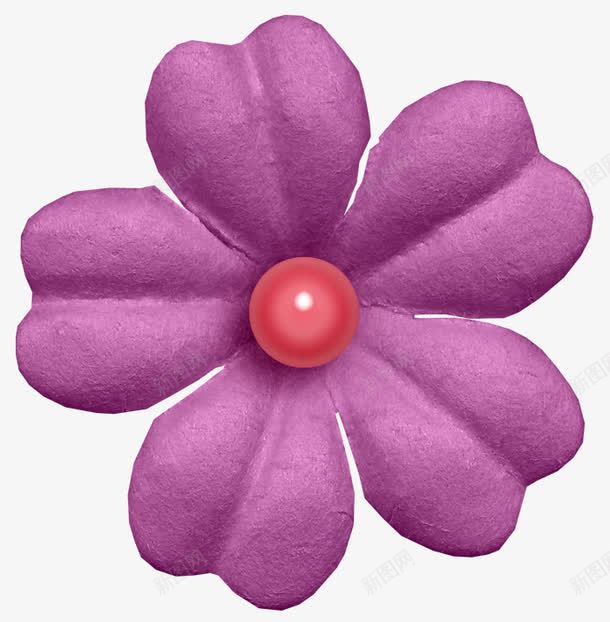 花png免抠素材_新图网 https://ixintu.com 珠子 粉色 花