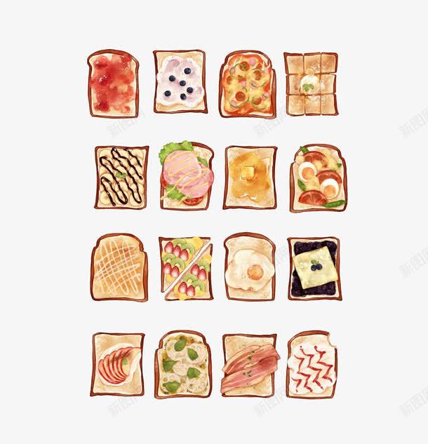 三明治png免抠素材_新图网 https://ixintu.com 三明治 点心 食物