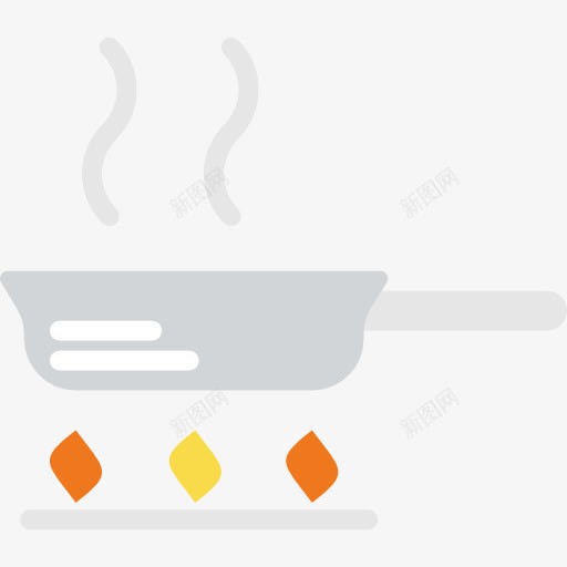 潘图标png_新图网 https://ixintu.com 火 炒热 烹饪锅 煮 食品