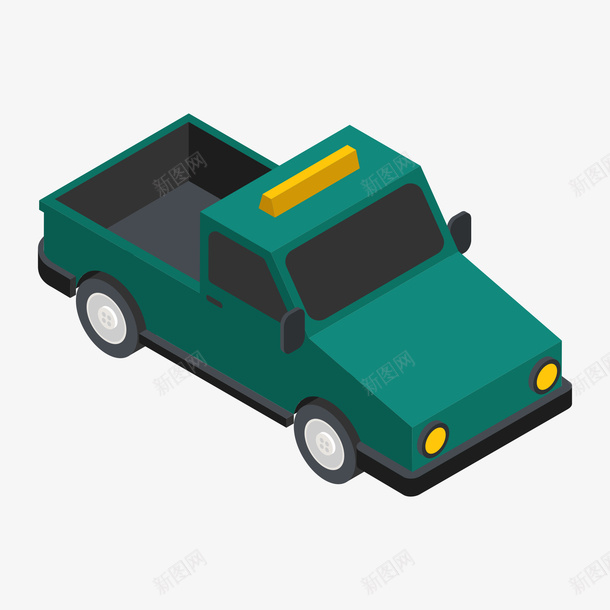 卡通手绘绿色的小汽车png免抠素材_新图网 https://ixintu.com 3D卡通立体小汽车 创意 手绘 简约 绿色 艺术