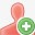 用户红色的哑光基本图标png_新图网 https://ixintu.com account add human people plus profile red user 人 人类 添加 用户 红色的 账户 配置文件