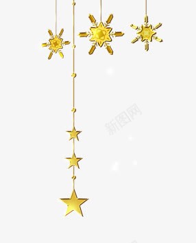 星星png免抠素材_新图网 https://ixintu.com 挂坠 星星 闪烁