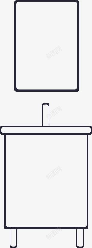 松霖浴室柜图标png_新图网 https://ixintu.com
