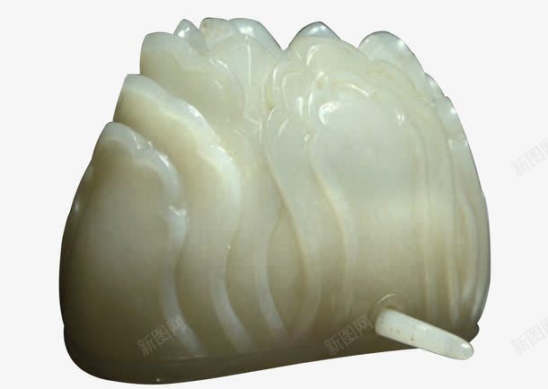 宋代白玉莲形发冠png免抠素材_新图网 https://ixintu.com 古玉 宋代 文物 玉器 玉石 白玉莲形发冠 雕刻