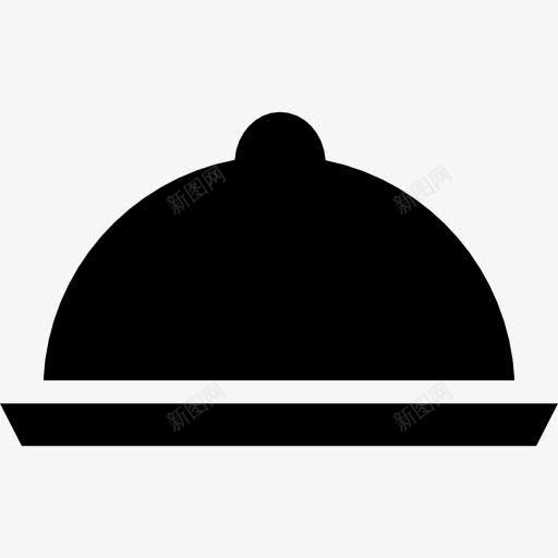 托盘图标png_新图网 https://ixintu.com 器皿 工具 托盘 盖 盘 食品