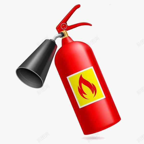 卡通灭火器png免抠素材_新图网 https://ixintu.com 免抠灭火器 卡通 灭火器 灭火器素材 红色