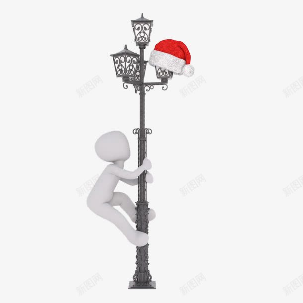 调皮的人png免抠素材_新图网 https://ixintu.com 找东西 游戏 爬 爬杆