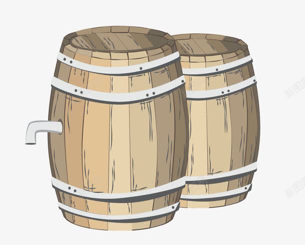 木桶酿酒png免抠素材_新图网 https://ixintu.com 木桶 酿酒 陈年佳酿