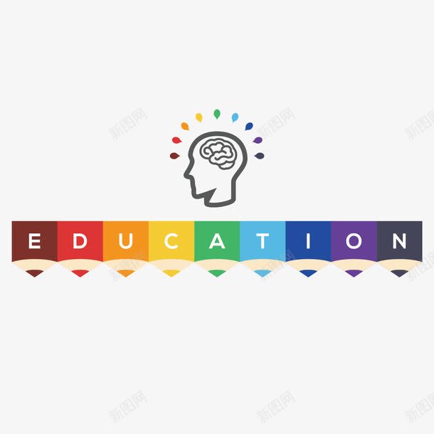 教育学习彩色铅笔png免抠素材_新图网 https://ixintu.com 学习 彩色 教育 铅笔