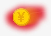 活动海报红光质感金色钱图标png免抠素材_新图网 https://ixintu.com 图标 活动 海报 质感 金色