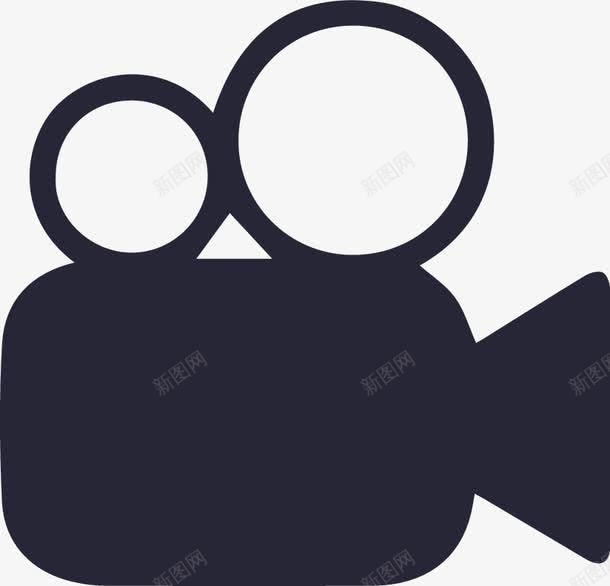摄像机摄影机矢量图图标eps_新图网 https://ixintu.com 鎽勫儚鏈猴紝鎽勫奖鏈 矢量图