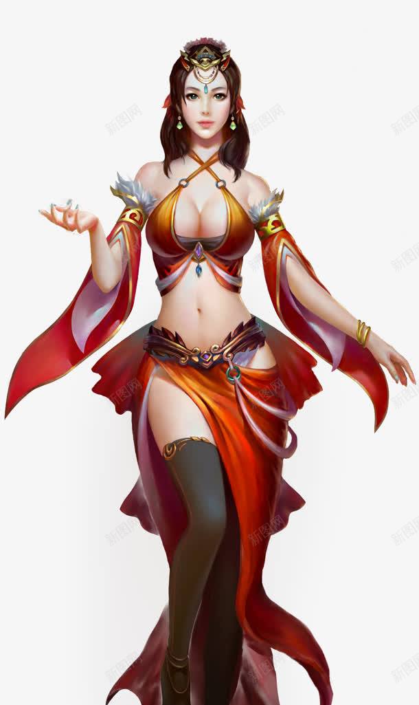 卡通战斗女子png免抠素材_新图网 https://ixintu.com 卡通 女子 战斗