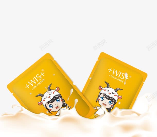 WIS小希调理紧致面膜png免抠素材_新图网 https://ixintu.com WIS 产品实物 小希 调理紧致 面膜