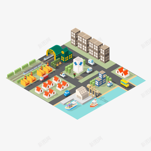 小区示意图手绘创意图P矢量图eps免抠素材_新图网 https://ixintu.com 免抠图PNG 创意 小区示意图手绘 小区示意图手绘创意矢量免抠图PNG免费下载 工具 矢量图