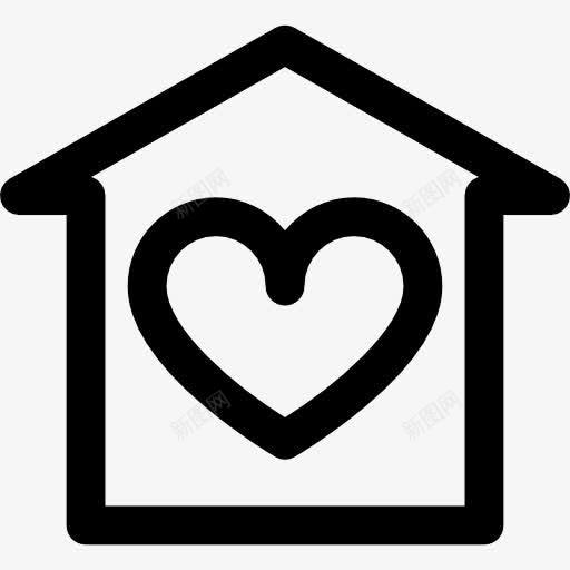 住房图标png_新图网 https://ixintu.com soldairty 建筑 心家 房子 支持慈善事业