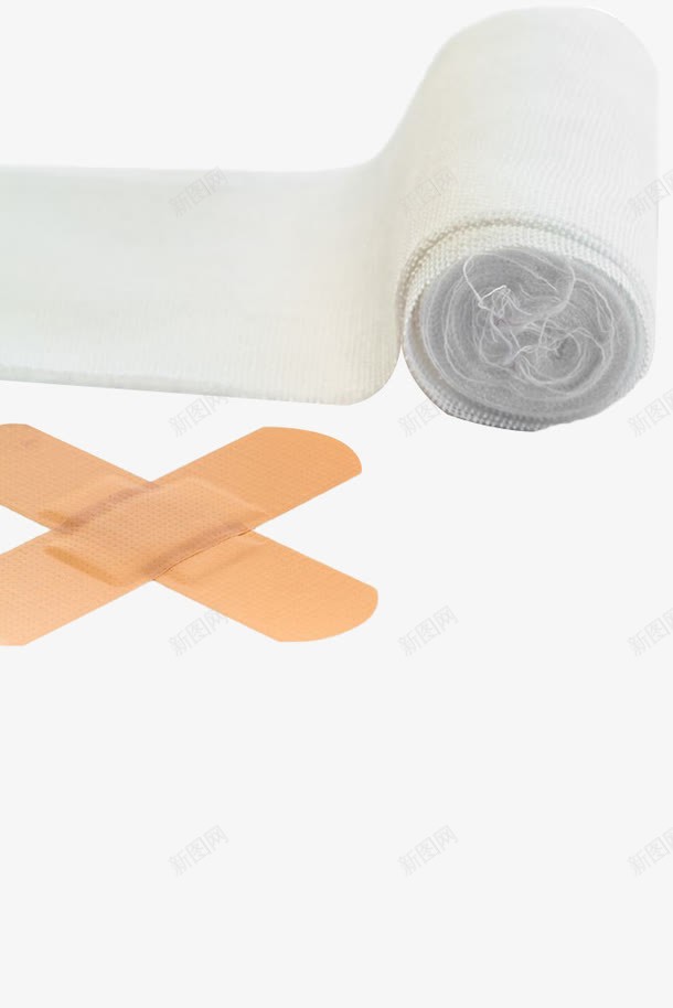 白色医用纱布png免抠素材_新图网 https://ixintu.com 创可贴 医用纱布 医药 白色 纱布