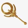 金色游戏花纹手杖png免抠素材_新图网 https://ixintu.com 手杖 游戏 花纹 金色