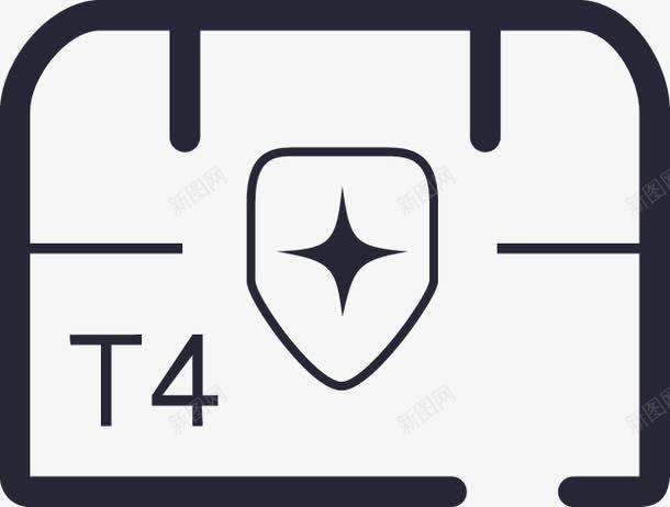 T4宝箱矢量图图标eps_新图网 https://ixintu.com T4宝箱 矢量图