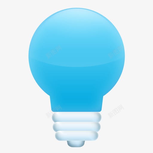 的想法一些很酷的蓝色图标png_新图网 https://ixintu.com idea 的想法