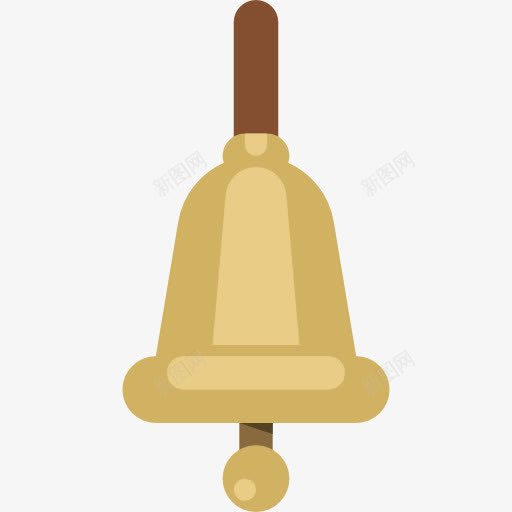 贝尔图标png_新图网 https://ixintu.com 乐器 工具和用具 报警 警戒 音乐铃