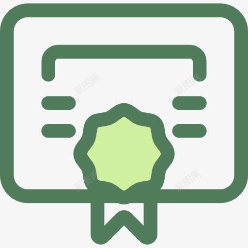 证书图标png免抠素材_新图网 https://ixintu.com 专利 合同 商业和金融 学位 接口 教育 文凭 证书