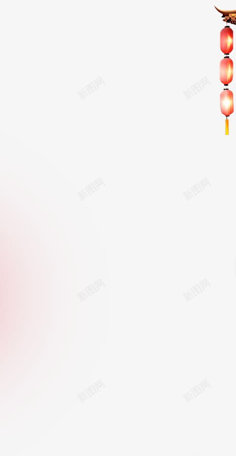 灯笼png免抠素材_新图网 https://ixintu.com 古风 复古 灯笼 红灯笼 飞檐