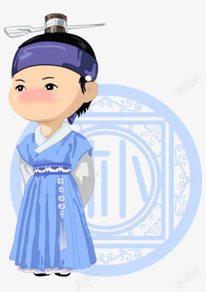 卡通屋塔房王子png免抠素材_新图网 https://ixintu.com 卡通 古代人物 韩剧