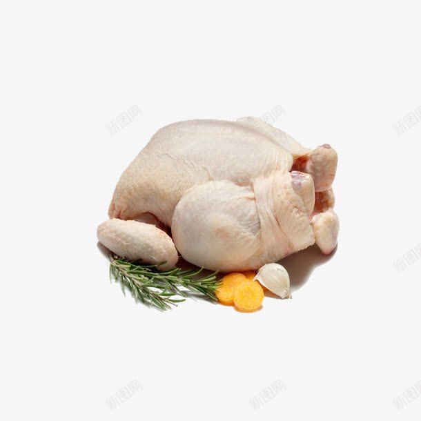 新鲜鸡肉png免抠素材_新图网 https://ixintu.com 整只 肉类 食物