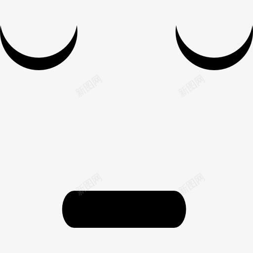 休息的表情的方脸图标png_新图网 https://ixintu.com 休息 平方 接口 昏昏欲睡 睡觉 表情 表情平方