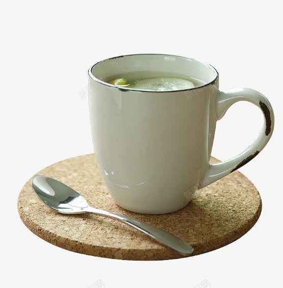 杯垫上的茶杯png免抠素材_新图网 https://ixintu.com 产品实物 日用百货 杯垫 茶杯