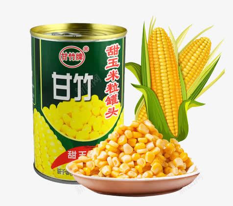 玉米棒玉米仁玉米罐头png免抠素材_新图网 https://ixintu.com 玉米仁 玉米棒 玉米罐头