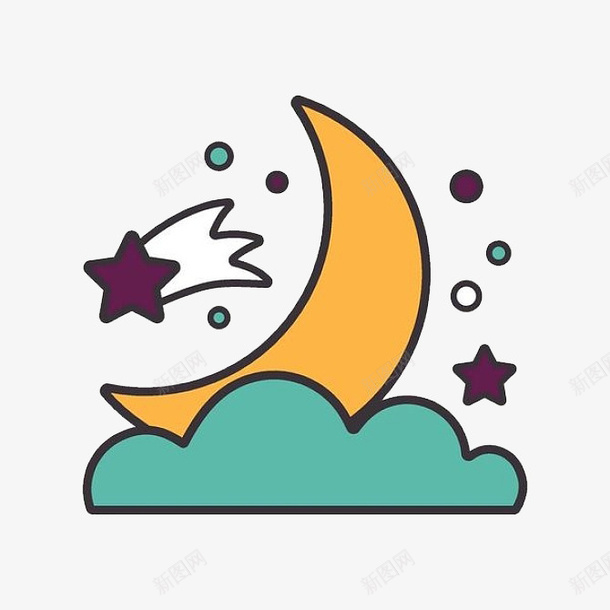 随手几笔的幸运星png免抠素材_新图网 https://ixintu.com 免抠 卡通 可爱 幸运 幸运星 星星 简笔画