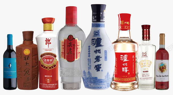 中国白酒png免抠素材_新图网 https://ixintu.com 中国 烈酒 白酒 酒