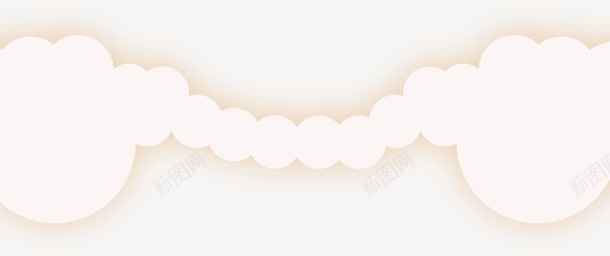黄光白色卡通祥云背景png免抠素材_新图网 https://ixintu.com 卡通 白色 祥云 背景