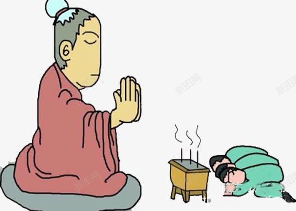 拜见考神png免抠素材_新图网 https://ixintu.com 拜 拜神 祈福 祝愿 香烛