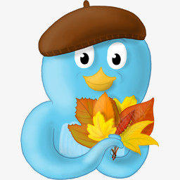 推特推特秋天叶子SeasonsTweetingpng免抠素材_新图网 https://ixintu.com fall leaves tweet twitter 叶子 推特 秋天