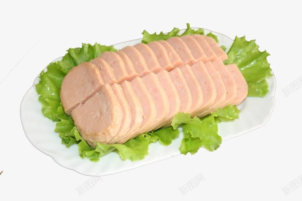 火腿肠片png免抠素材_新图网 https://ixintu.com 摄影 火腿肠 美食 食材 香肠