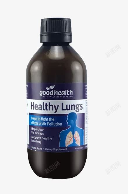 好健康草本清肺雾霾克星png免抠素材_新图网 https://ixintu.com 产品实物 保健品 营养品 雾霾克星