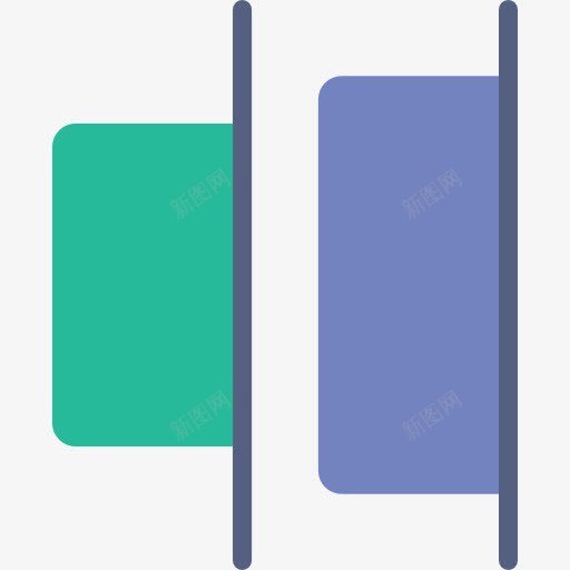 右对齐图标png_新图网 https://ixintu.com 右对齐 图形工具 图形设计 界面