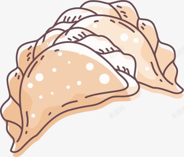 面粉水饺png免抠素材_新图网 https://ixintu.com 卡通 水饺 水饺卡通 水饺速写 面粉 饺子