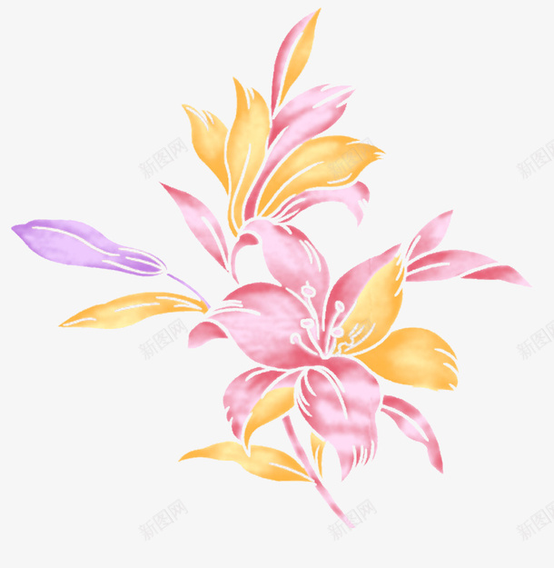 手绘九里香png免抠素材_新图网 https://ixintu.com 九里香 唯美 图片 手绘 手绘九里香图片素材免费下载