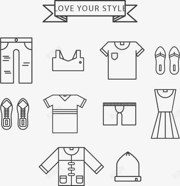 短裤泳衣图标简易服装图标png_新图网 https://ixintu.com 图标 服装 泳衣 短裤 简易
