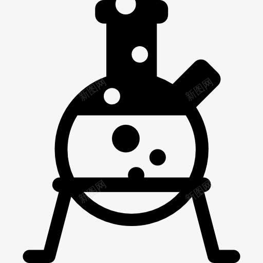 理瓶图标png_新图网 https://ixintu.com 化学实验室 烧瓶 科学 试管