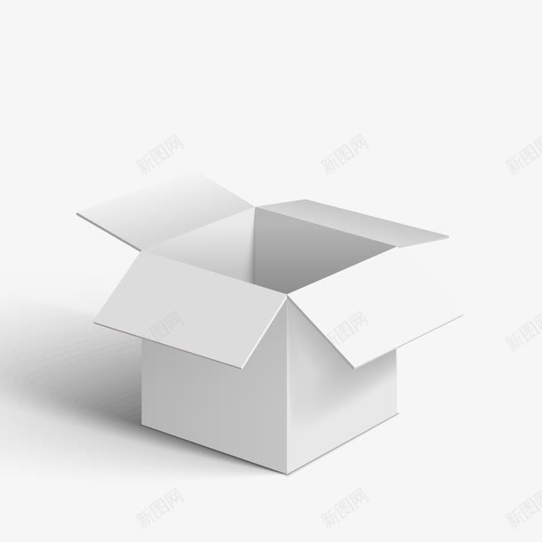 纸箱矢量图eps免抠素材_新图网 https://ixintu.com 白色纸箱 纸箱 纸箱矢量 纸箱设计 矢量图