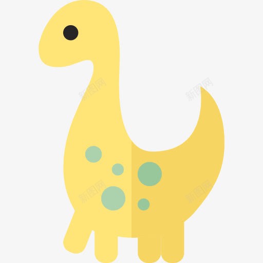 梁龙图标png_新图网 https://ixintu.com 动物 巨大草食性恐龙 恐龙梁龙 草食动物 野生动物的灭绝