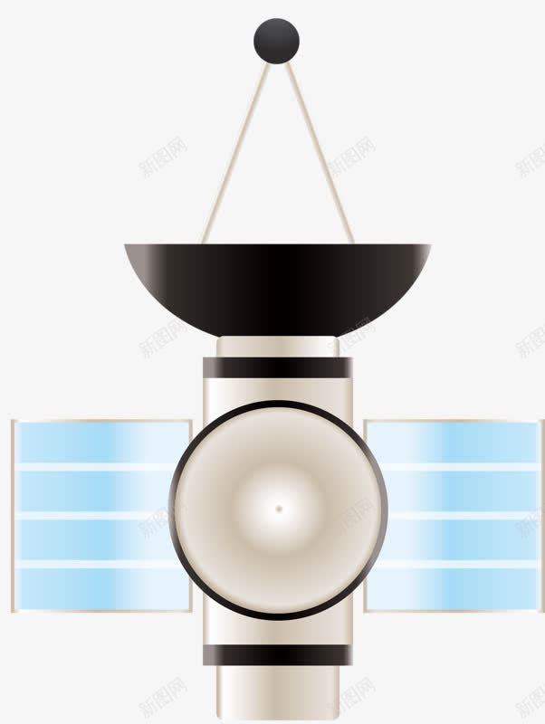雷达接收器png免抠素材_新图网 https://ixintu.com 电子 电波 科技 雷达